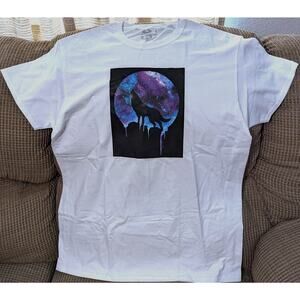 Wolf Howling Galaxy T-Shirt